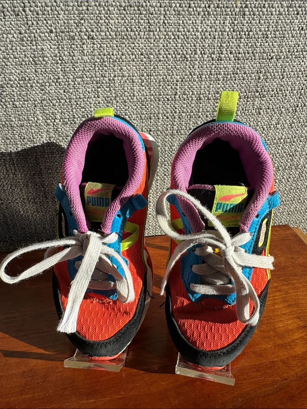 Puma Rider FV ‘Lava’ Toddler Unisex Size 11 Multicolor Athletic Sneaker